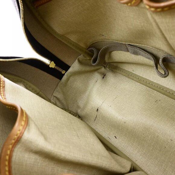 AUTHENTICITY GUARANTEED LOUIS VUITTON LV Logo Deauville Hand Bag Monogram - Picture 8 of 15